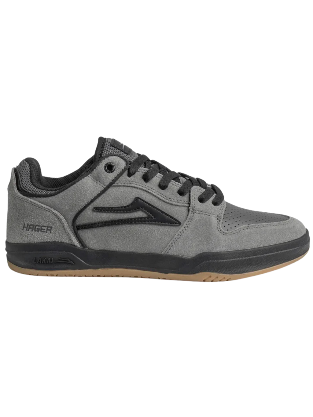 Lakai Cambridge | Black Black Suede