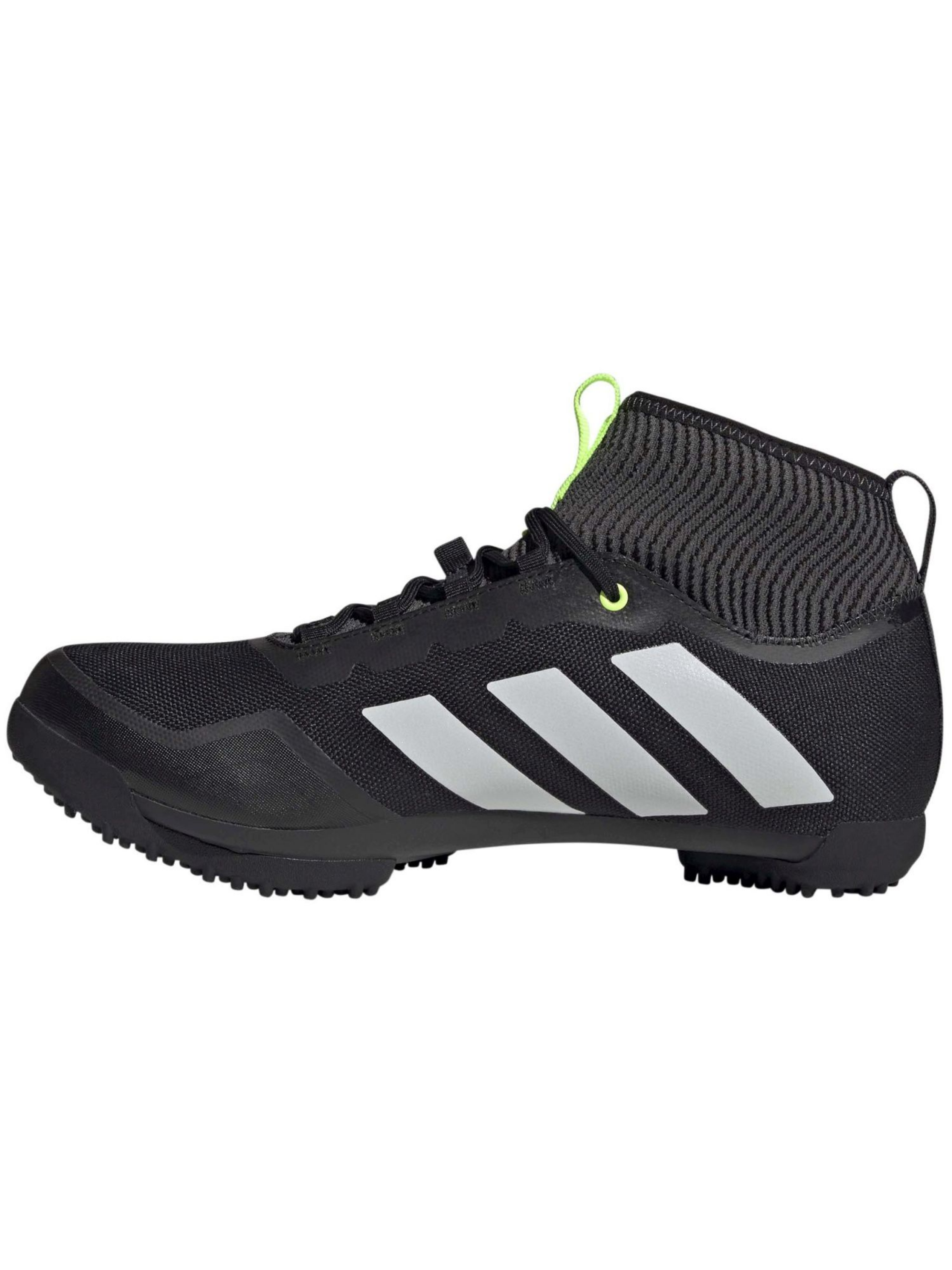 Zapatillas Ciclismo Carretera Adidas The Gravel 2.0 | Core Black / Cloud White / Lucid Lemon