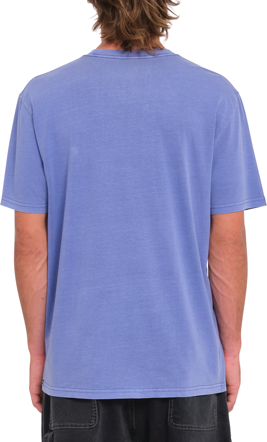 Volcom Solid Stone Emb camiseta manga corta hombre detail 1 | Ballpoint Blue