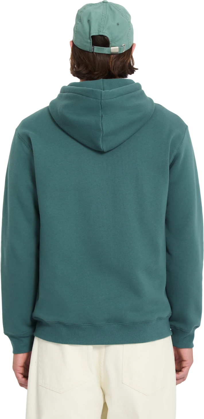 Volcom SINGLE STONE ZIP sudadera con capucha hombre detail 1 | Rifle Green