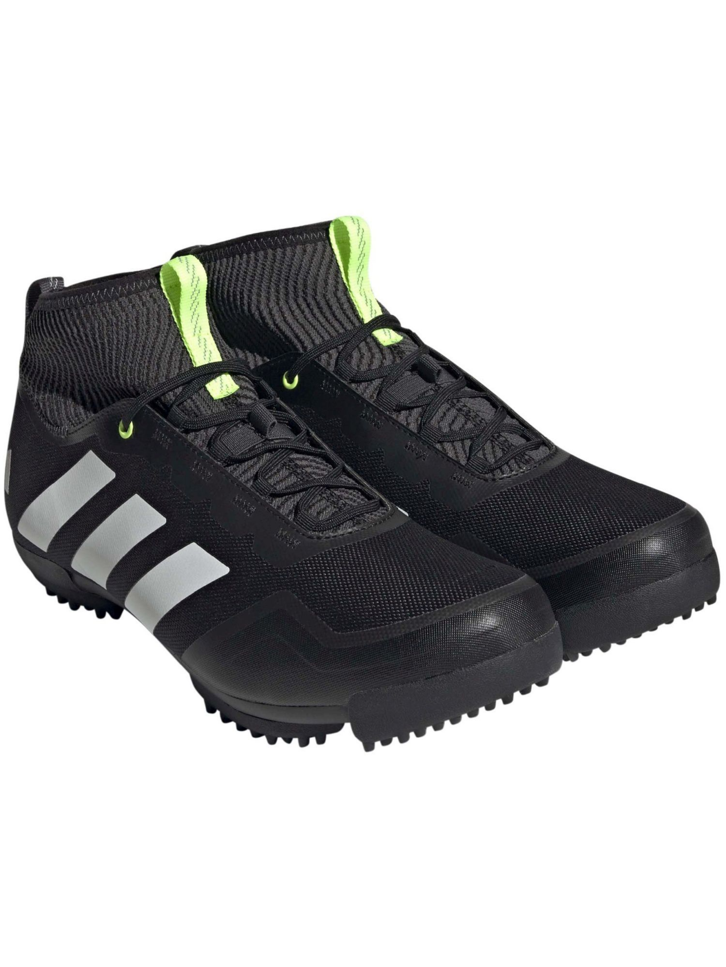 Zapatillas Ciclismo Carretera Adidas The Gravel 2.0 | Core Black / Cloud White / Lucid Lemon