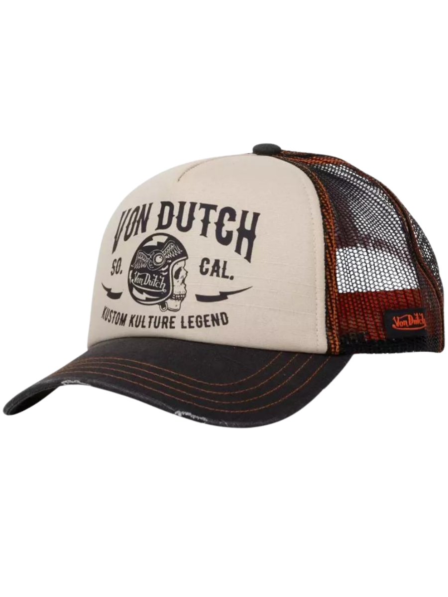 Von Dutch Crew 12 Trucker Cap - Black