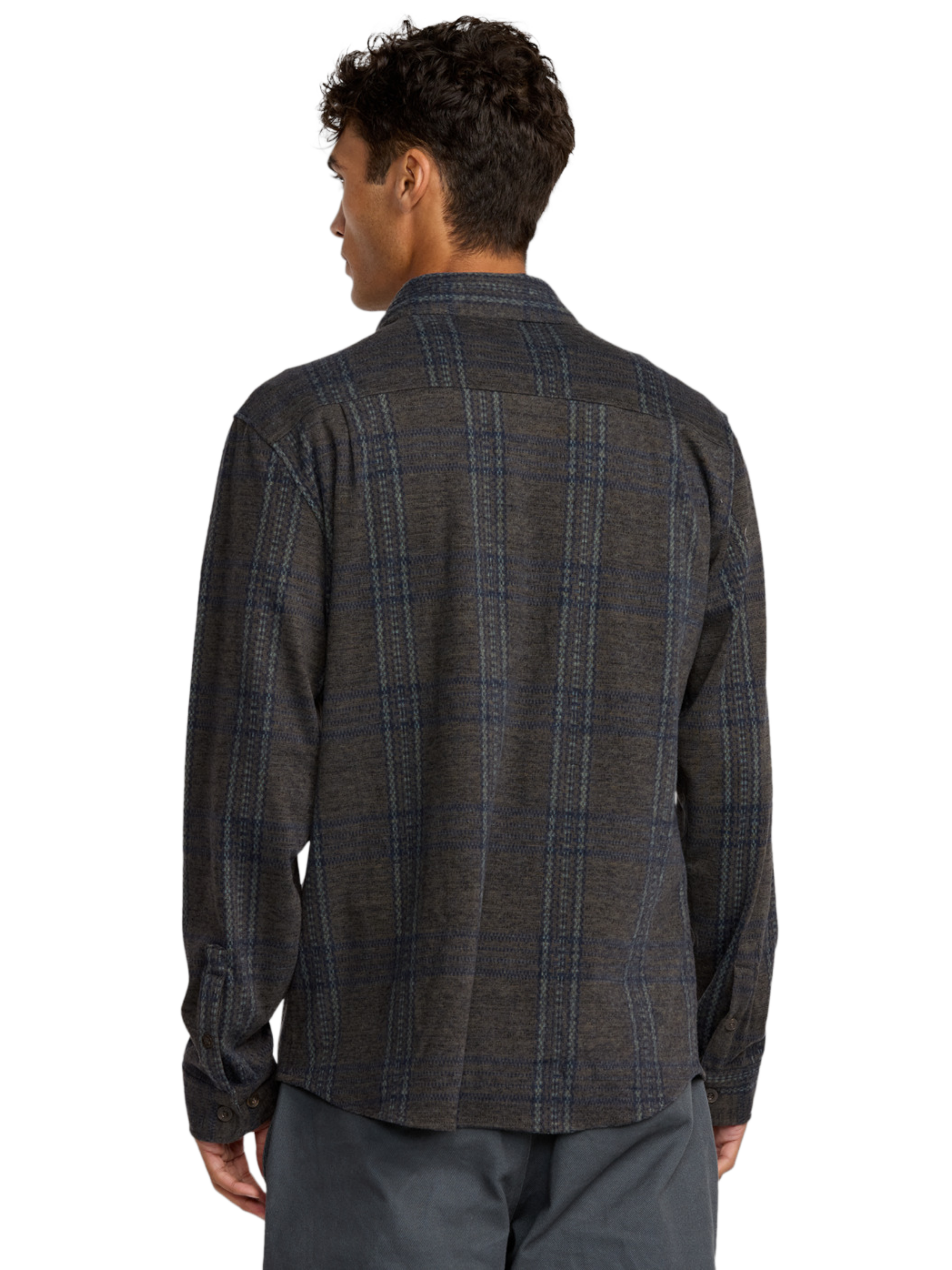 Camisa RVCA Vacancy Flannel | Mushroom