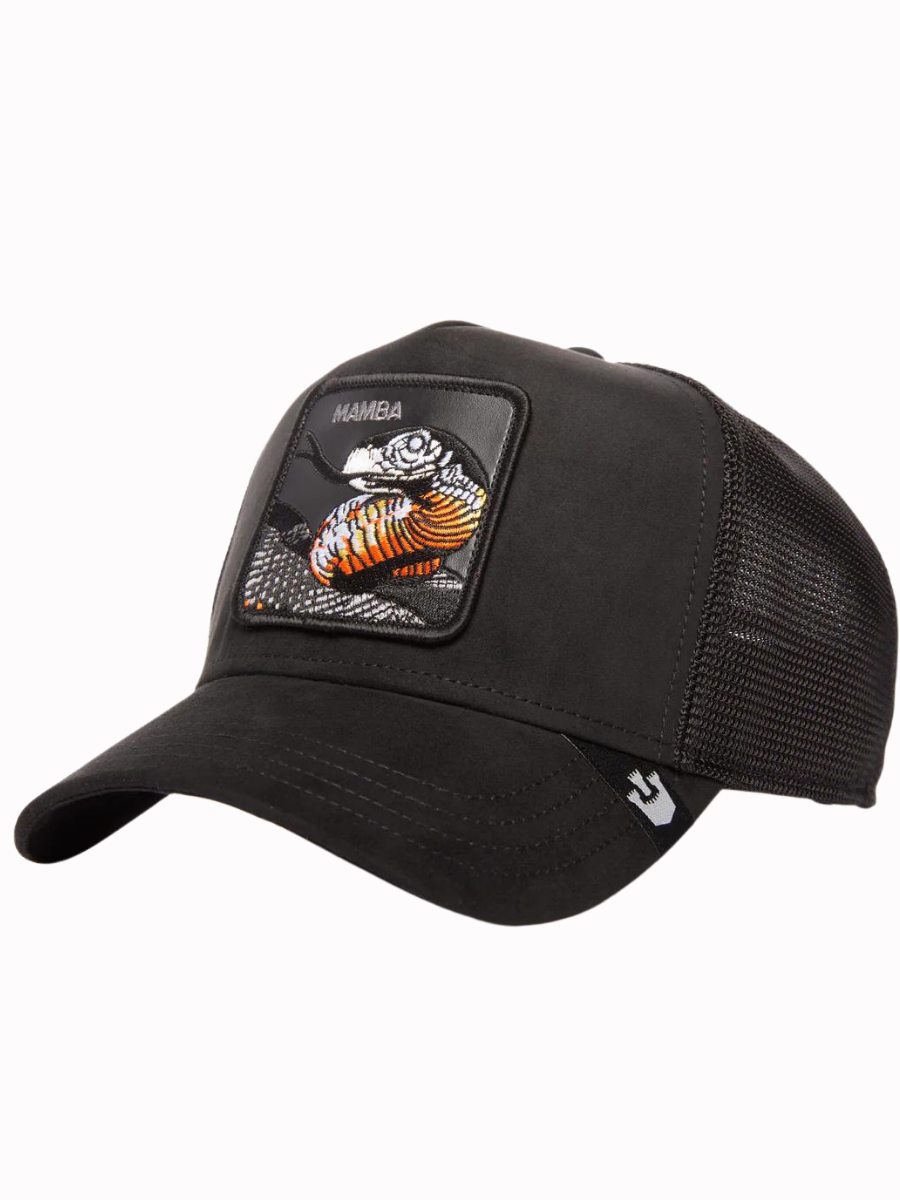 Gorra Trucker Goorin Bros Mamba (Snake) - Black | Coleção_Zalando | Cápsulas | Novos Produtos | Produtos mais recentes | Produtos mais vendidos | surfdevils.com