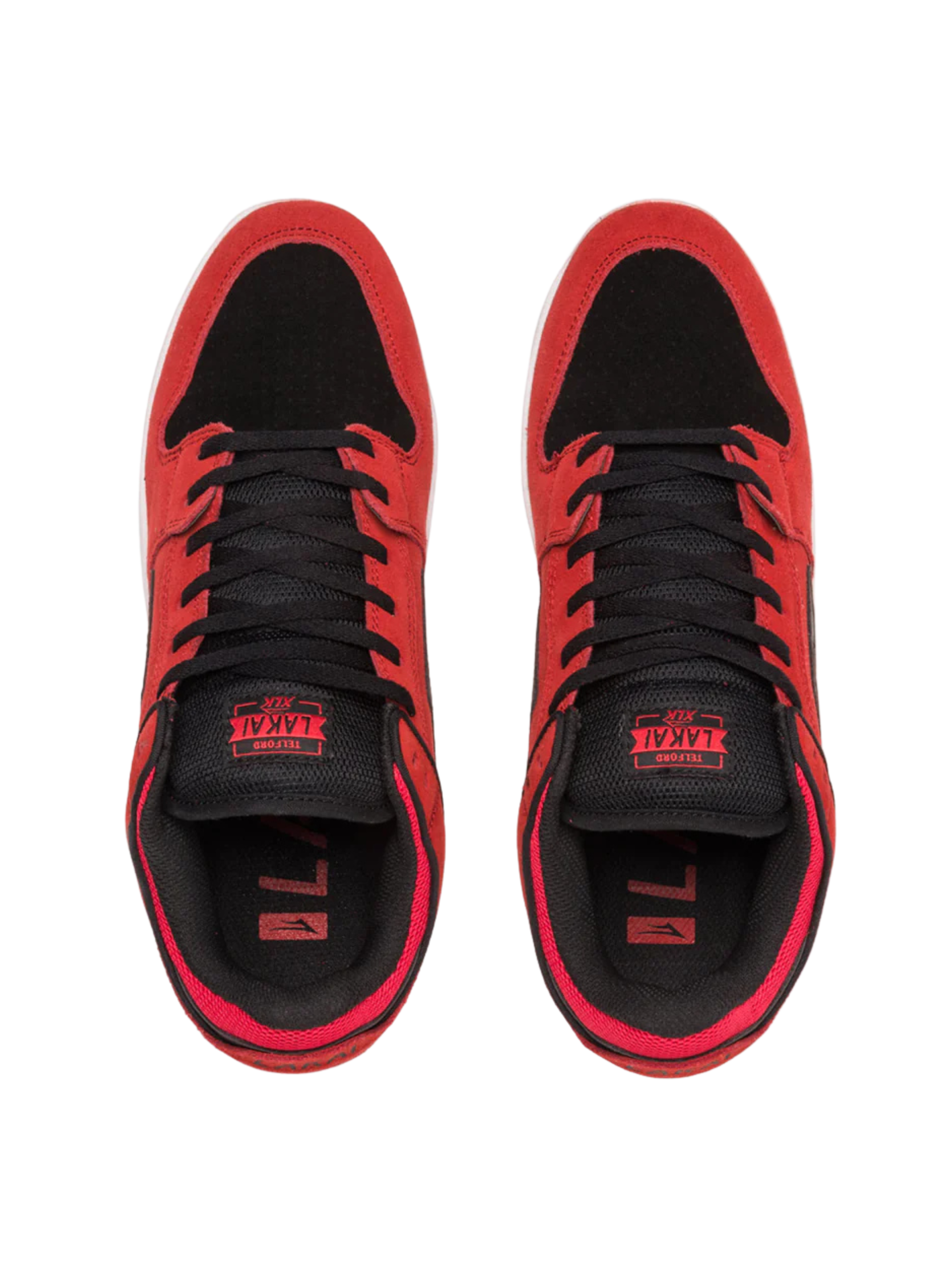 Zapatilla Lakai Telford Low Red Suede