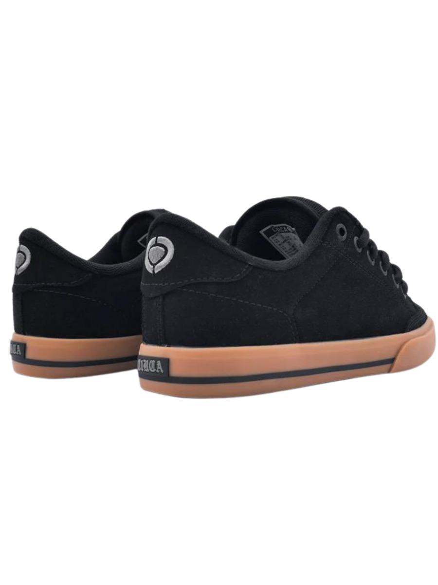 Chaussures de skate Circa AL 50 - Nubuck synthétique noir/gomme