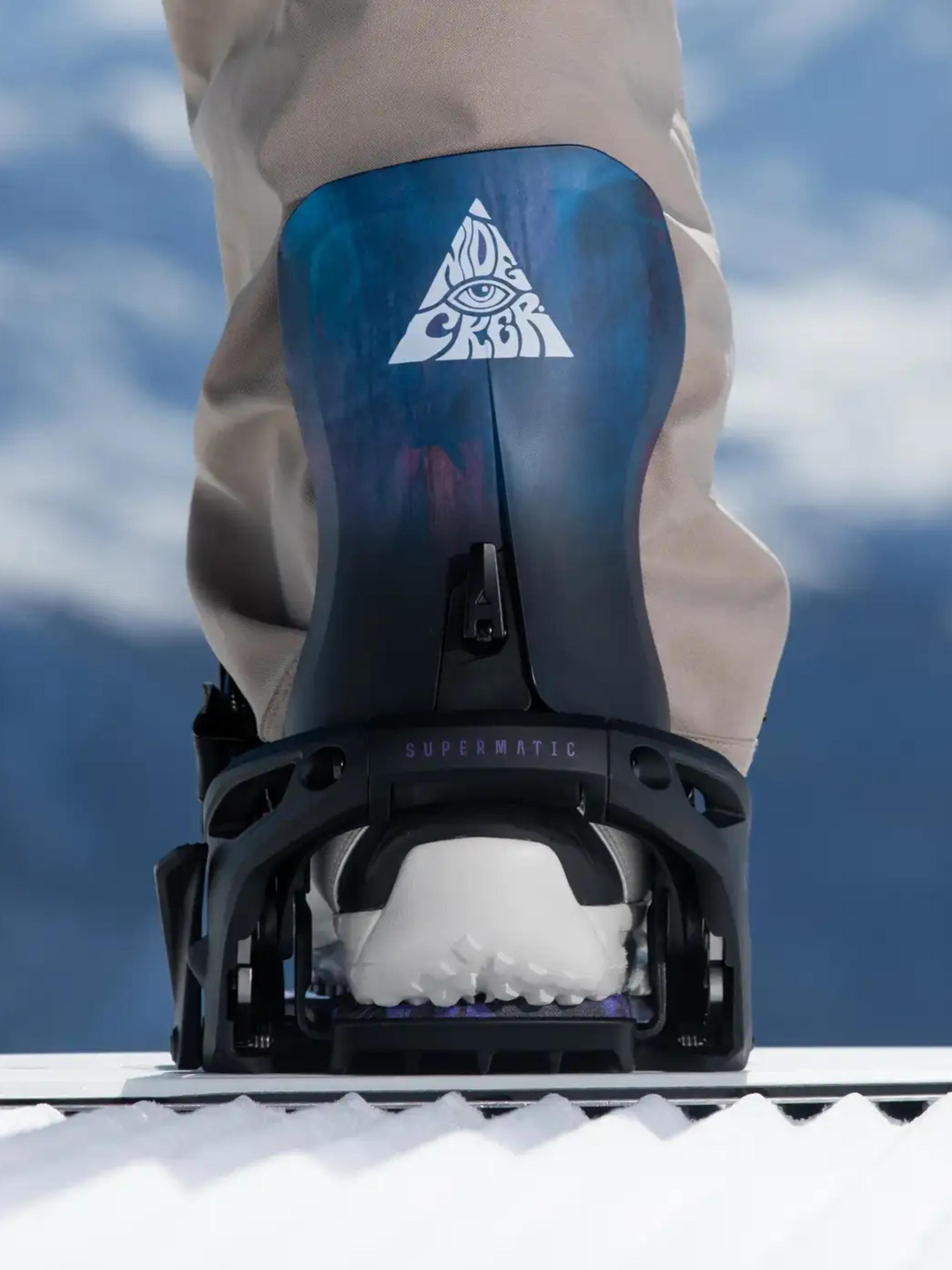 Fijaciones Snowboard Nidecker SuperMatic LT 2026 | Bio Black