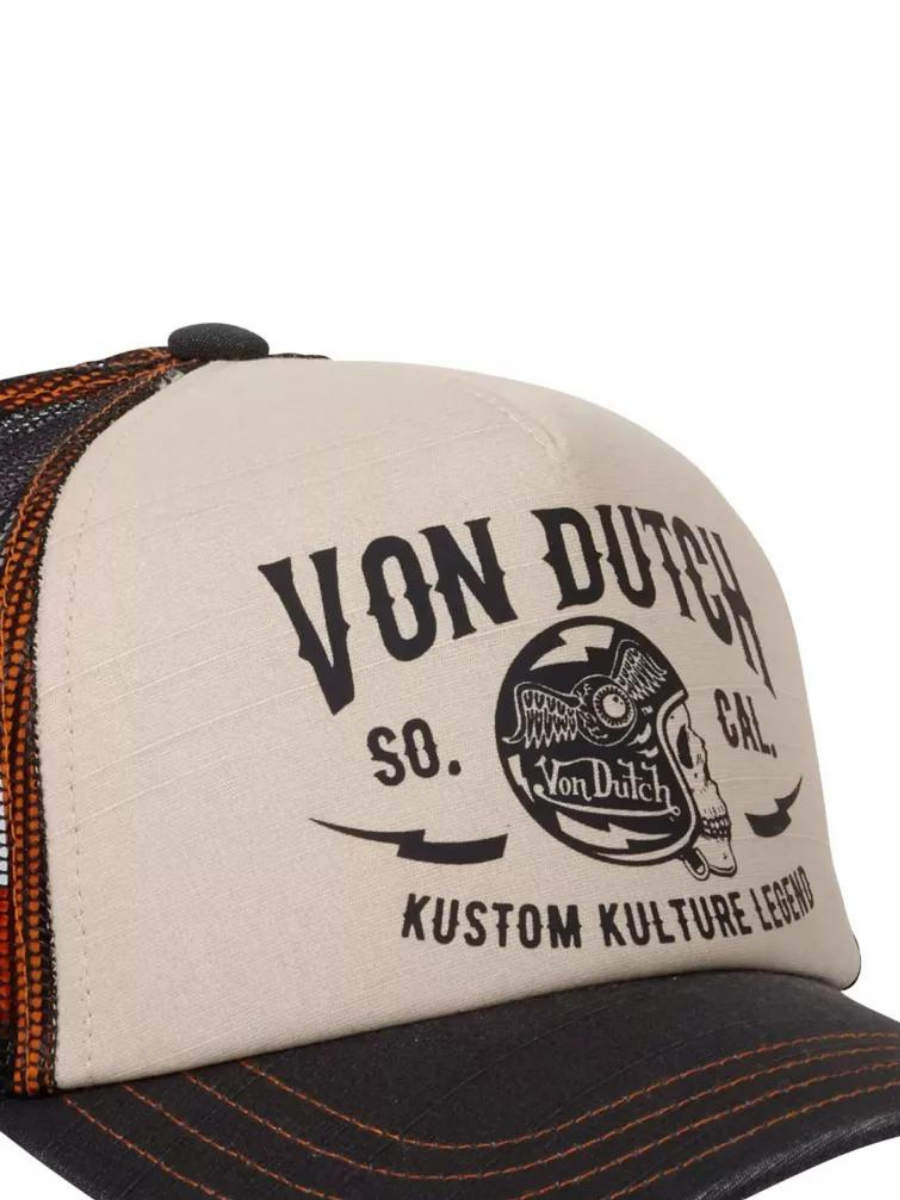 Von Dutch Crew 12 Trucker Cap - Black