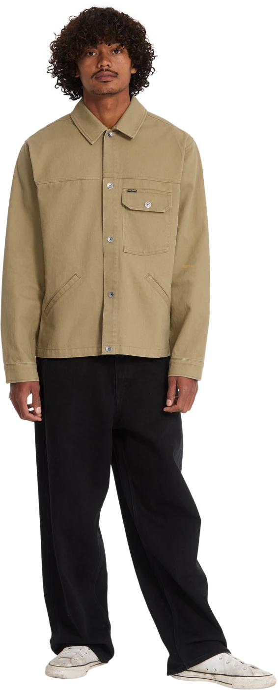 Volcom LOSTCONTROL JACKET chaquetas y abrigos hombre detail 6 | Dark Khaki