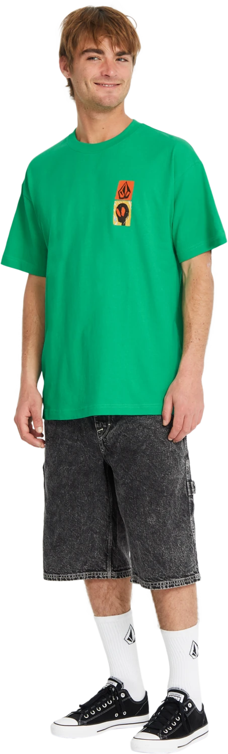 Volcom Gonyvaders Lse camiseta manga corta hombre detail 3 | MINT