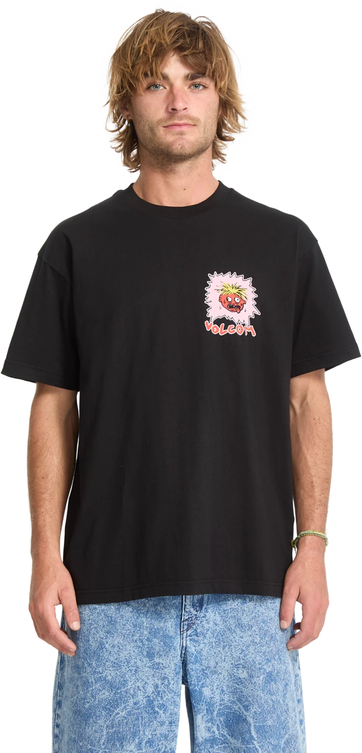 Volcom Chomp Chomp camiseta manga corta hombre | Black