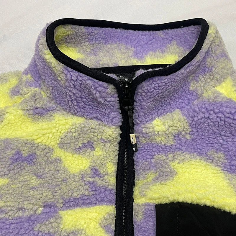 All One JACKET POLAR FLEECE chaquetas y abrigos hombre detail 2 | Camo Purp