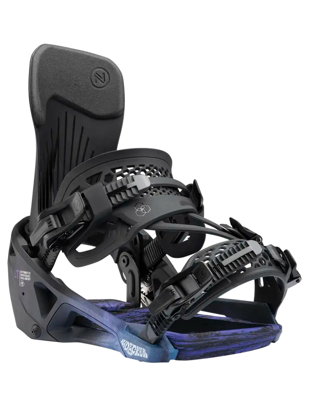 Fijaciones Snowboard Nidecker SuperMatic LT 2026 | Bio Black
