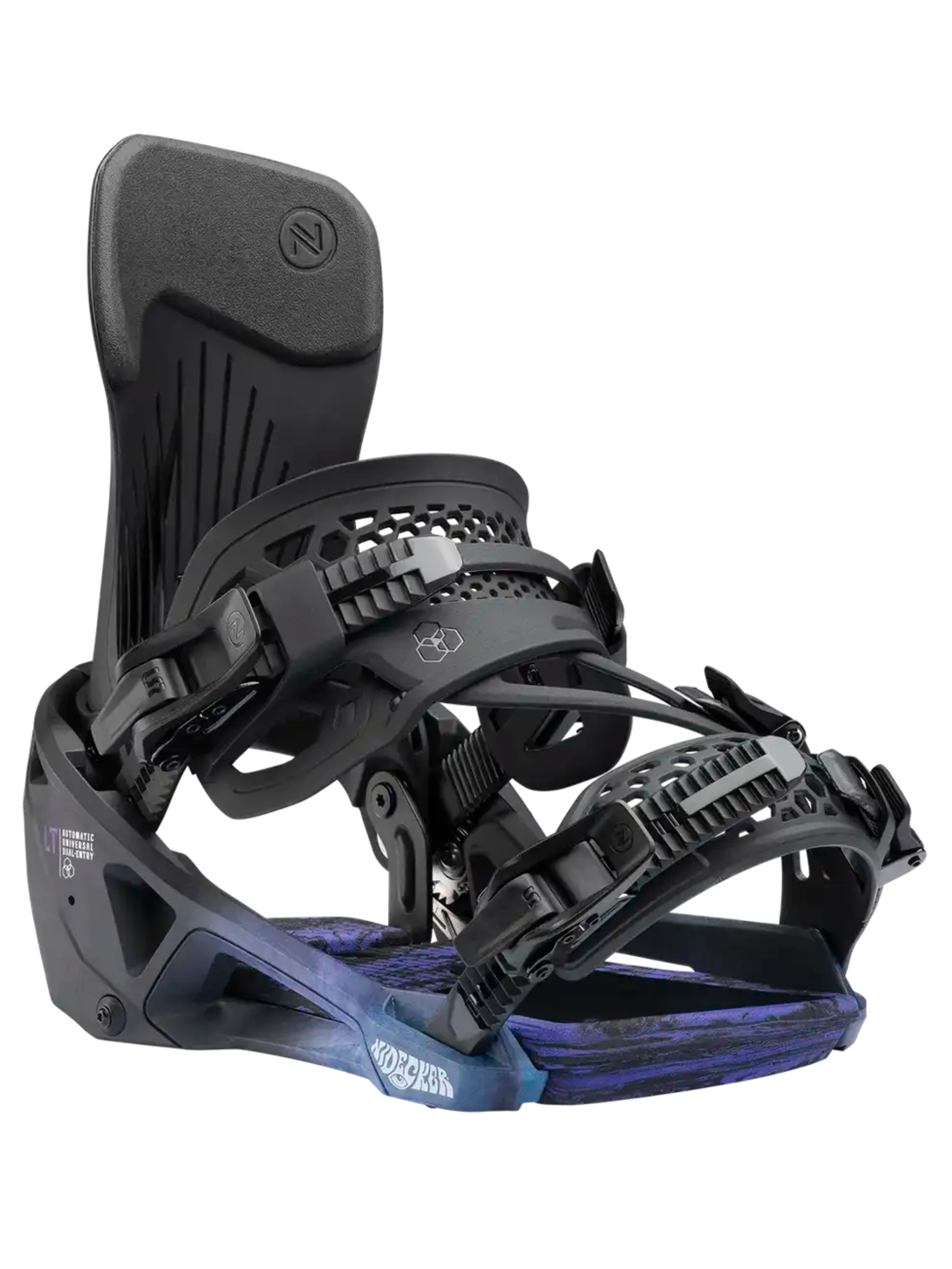 Fijaciones Snowboard Nidecker SuperMatic LT 2026 | Bio Black