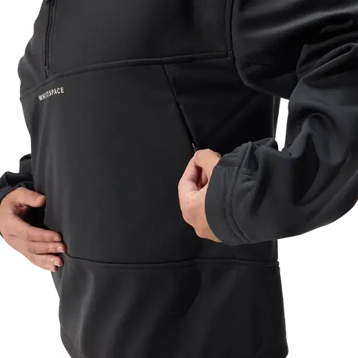 Whitespace QUARTER ZIP SOFTSHELL sudadera hombre detail 1 | Phantom
