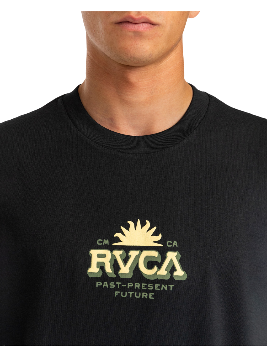 Camiseta Conjunto Tipo RVCA - Preto