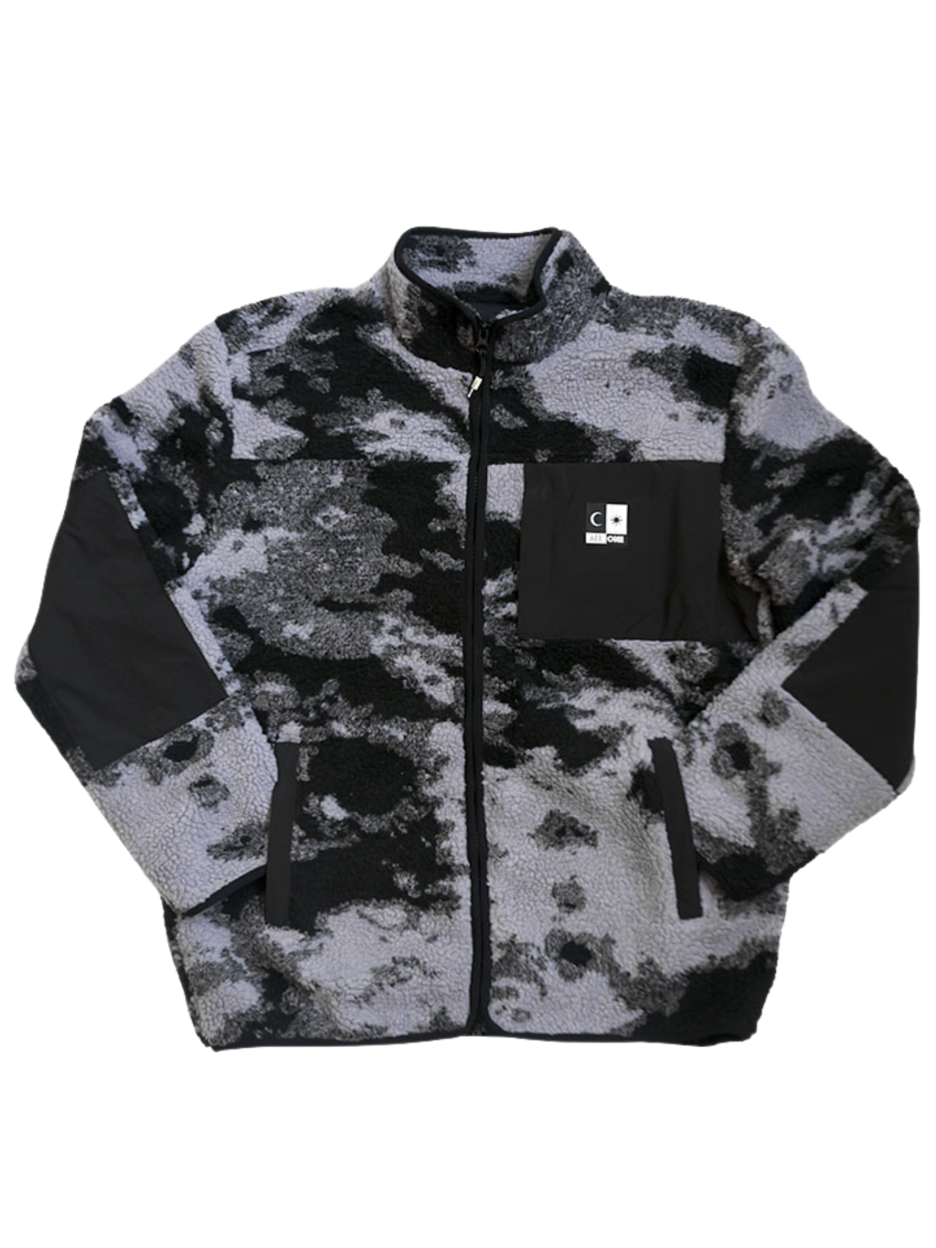 Chaqueta de forro polar All One Brand - Camo Black