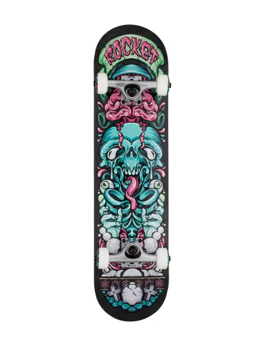 Komplette Skate Rocket-Skateboards Bones Pileup – 7,75" 