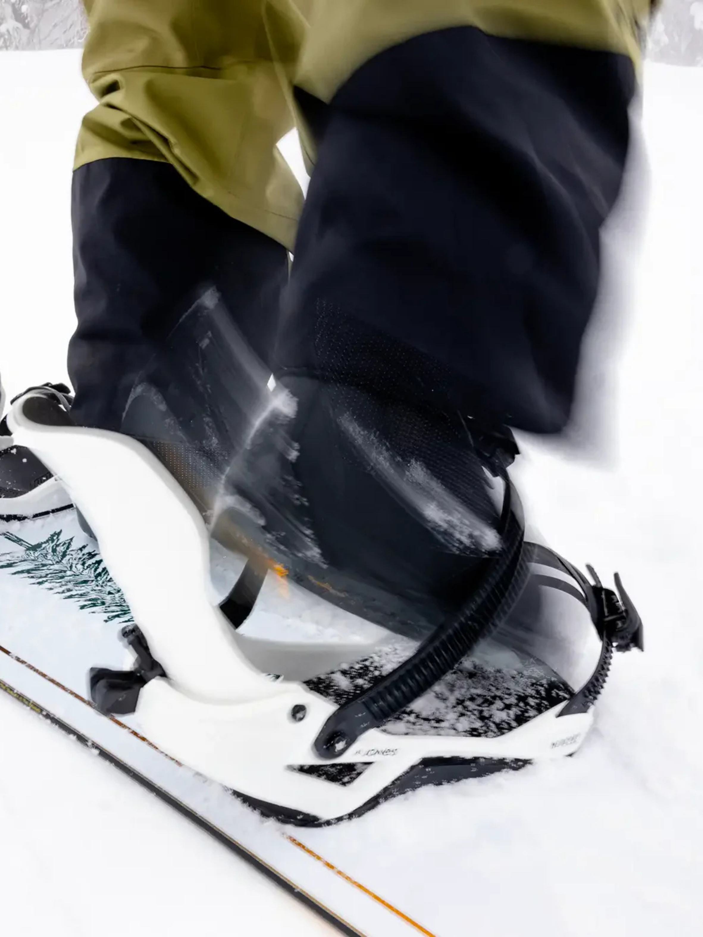 Fixations Snowboard Jones Mercury FASE® 2026 | Cloud White