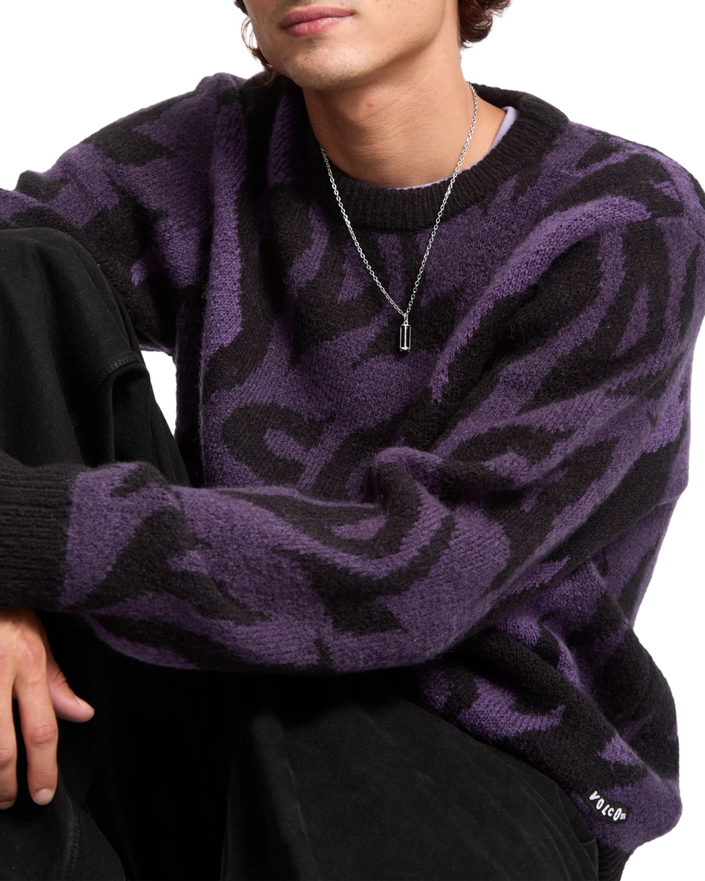 Volcom Anarchietour jersey hombre detail 5 | Black