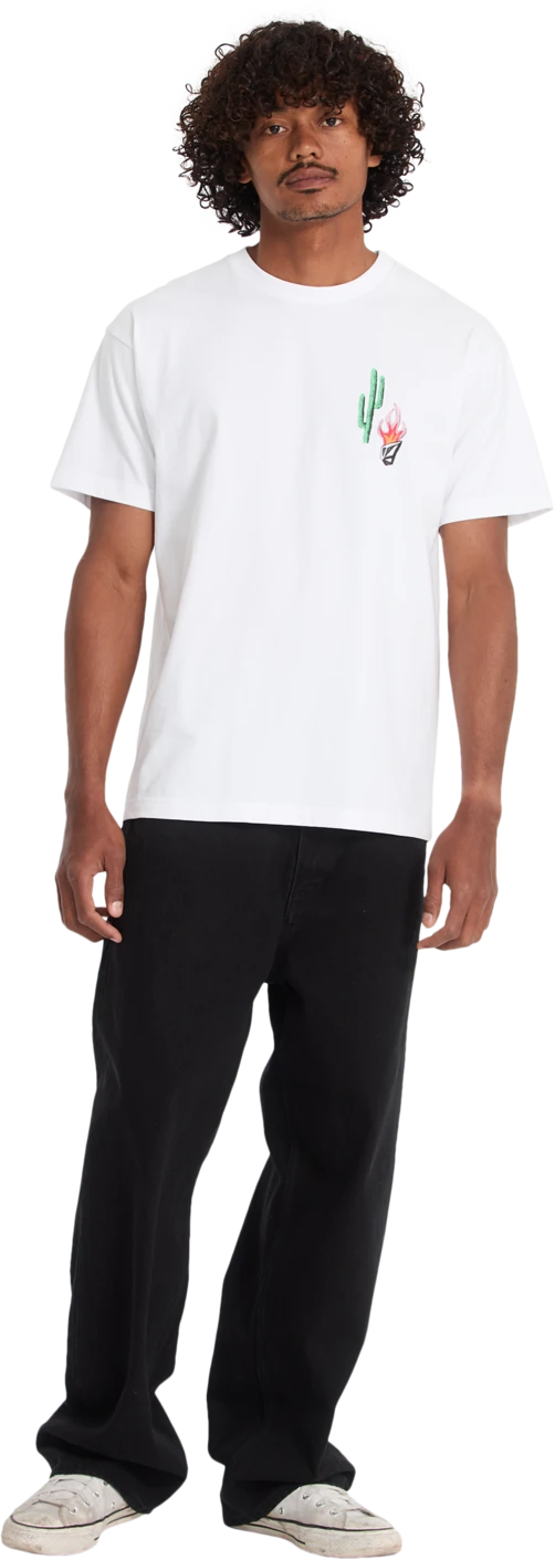 Volcom FA MICKEY MASON 2 SST camiseta manga corta hombre detail 5 | White