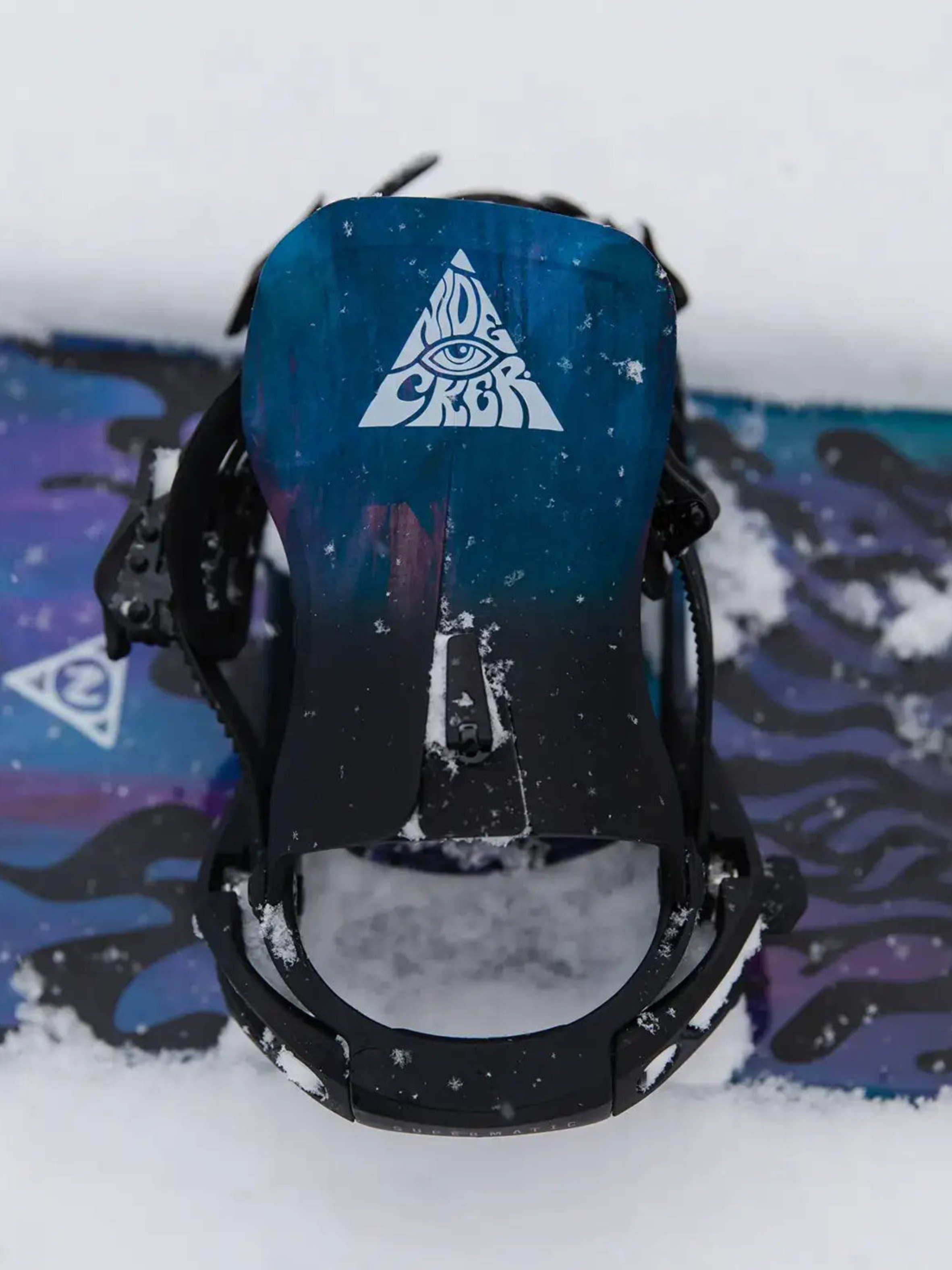 Fijaciones Snowboard Nidecker SuperMatic LT 2026 | Bio Black