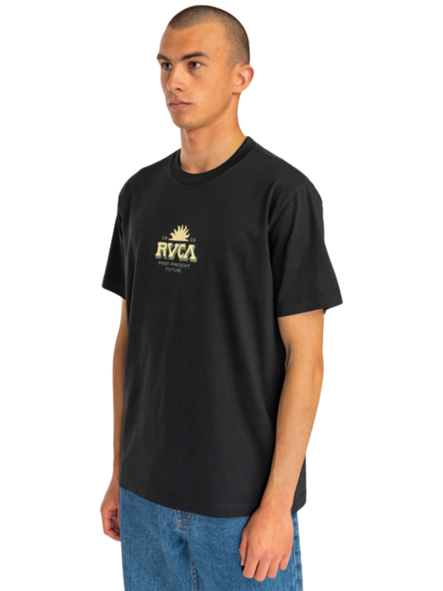 Camiseta Conjunto Tipo RVCA - Preto