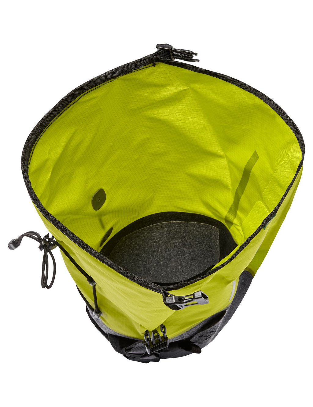 Bikepacking-Tasche Vaude Trailsaddle Compact leuchtend grün schwarz