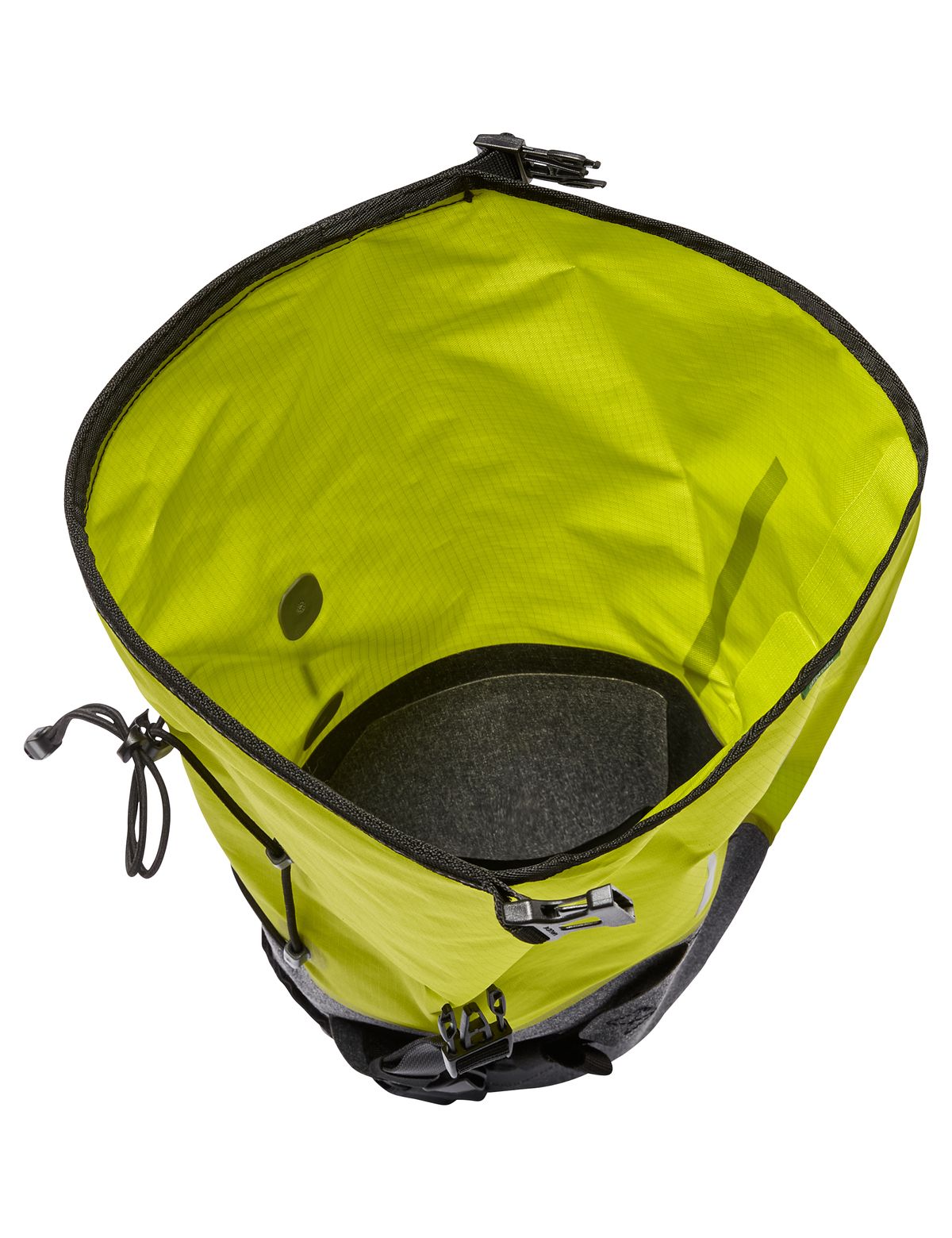 Bikepacking-Tasche Vaude Trailsaddle Compact leuchtend grün schwarz