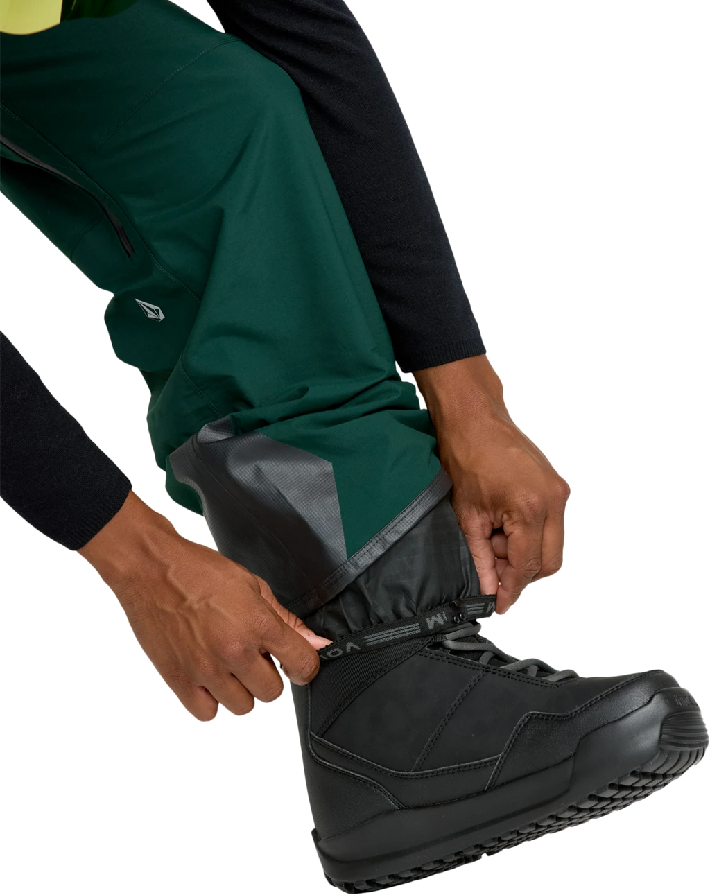 Volcom GUIDE GORE-TEX PRO SHELL PANT pantalón hombre detail 7 | Black Green