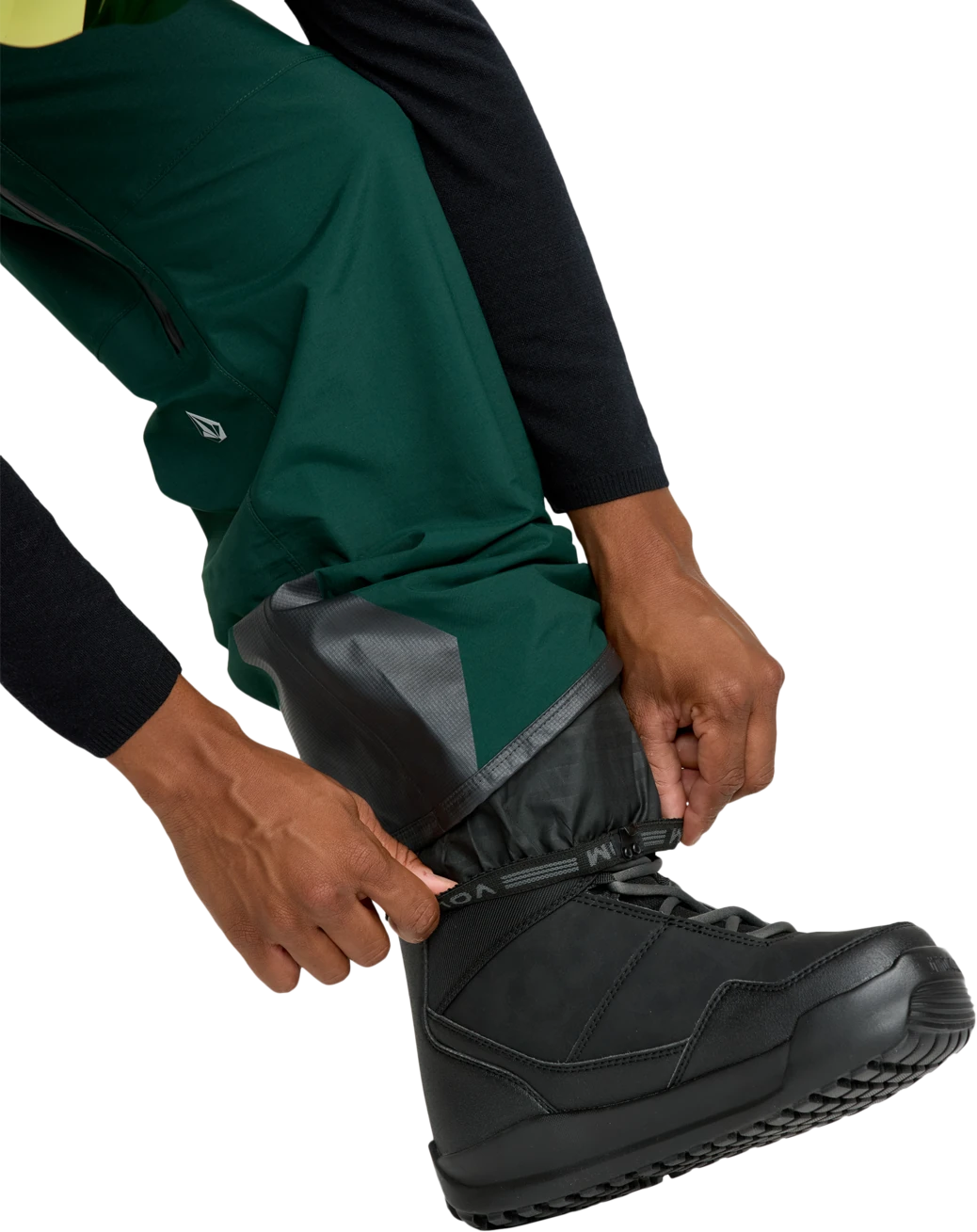 Volcom GUIDE GORE-TEX PRO SHELL PANT pantalón hombre detail 7 | Black Green