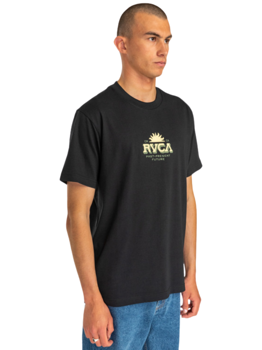 Camiseta Conjunto Tipo RVCA - Preto