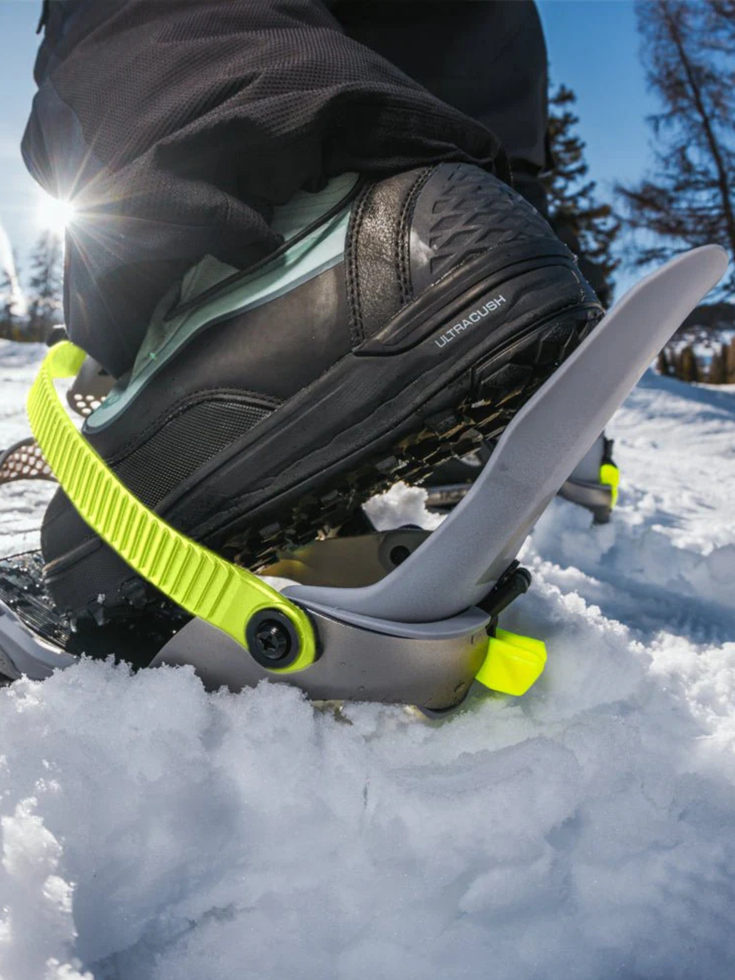 Fijación de snowboard Bataleon Blaster AsymWrap™ FASE® | To Grey