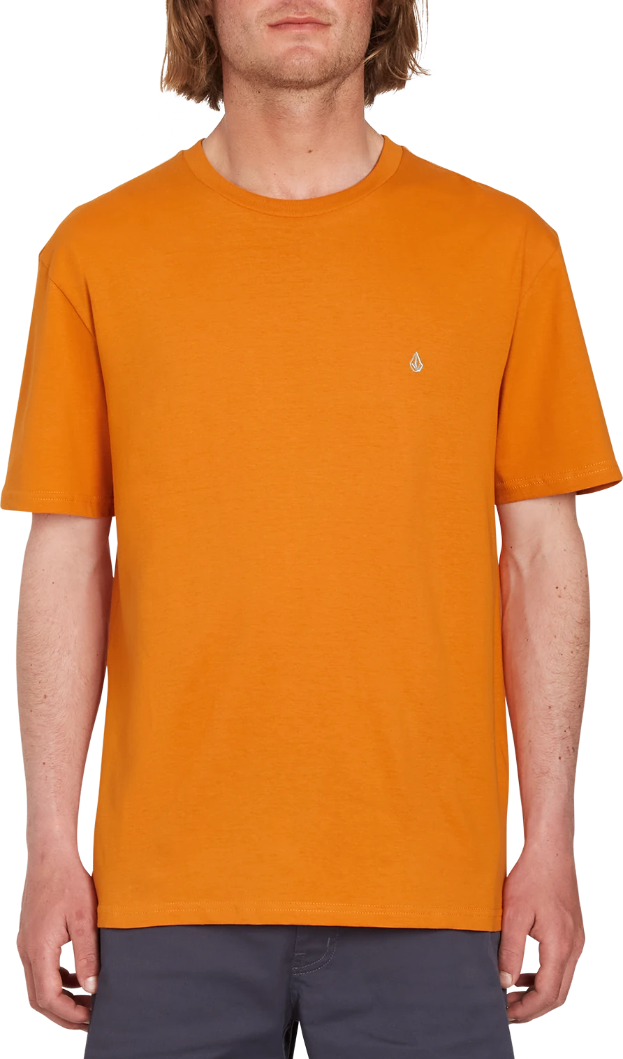 Volcom Stone Blanks camiseta manga corta hombre | Saffron