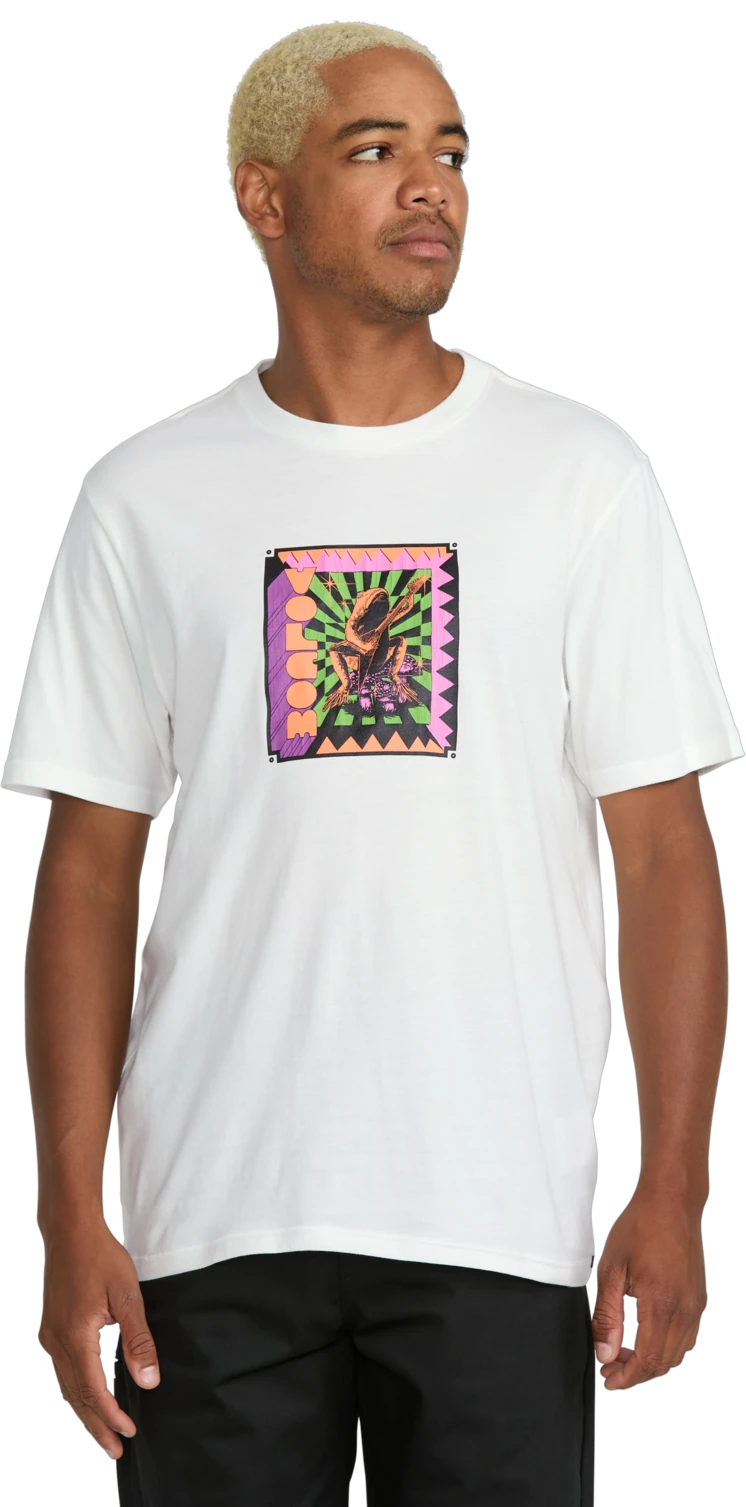 Volcom DOOM FROG SST camiseta manga corta hombre | Off White