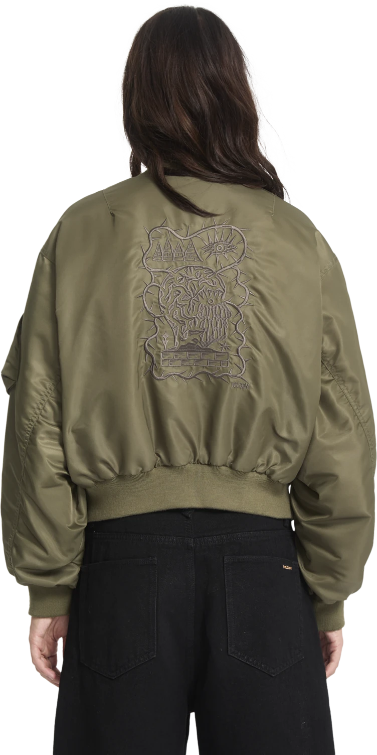 Volcom FA VADERETRO BOMBERS JKT chaquetas y abrigos mujer detail 1 | Wintermoss