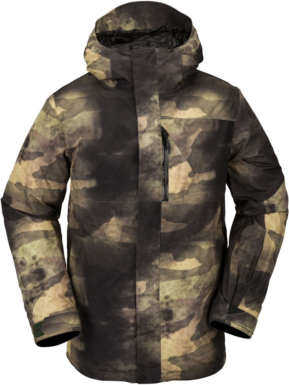 Veste de snowboard Volcom L Gore-Tex Jacket - Camouflage | HIVER 24 | Nouveaux produits | Produits les plus récents | Produits les plus vendus | Snowboard Gore-Tex | surfdevils.com