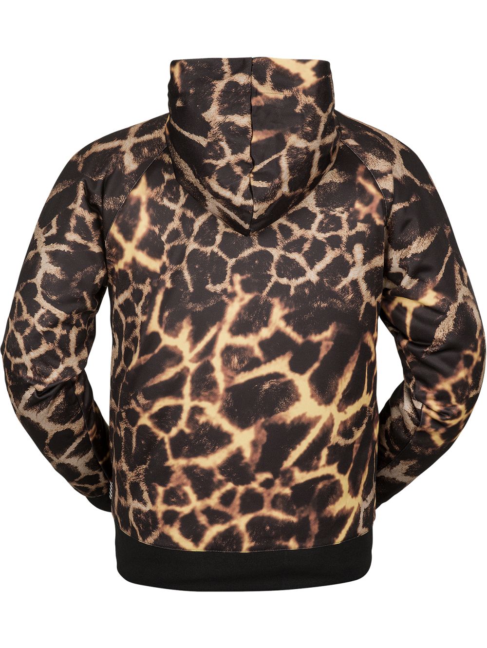 Volcom Hydro Riding Hoodie Snow Sweatshirt - Gold Giraffe