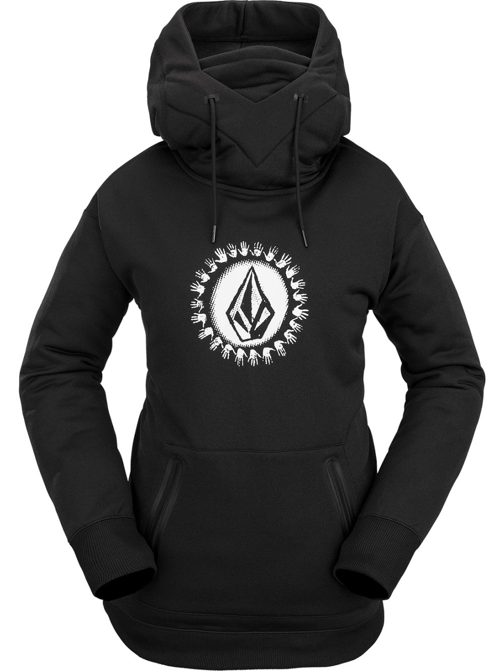 Volcom Spring Shred Women's Snow Sweatshirt - Black