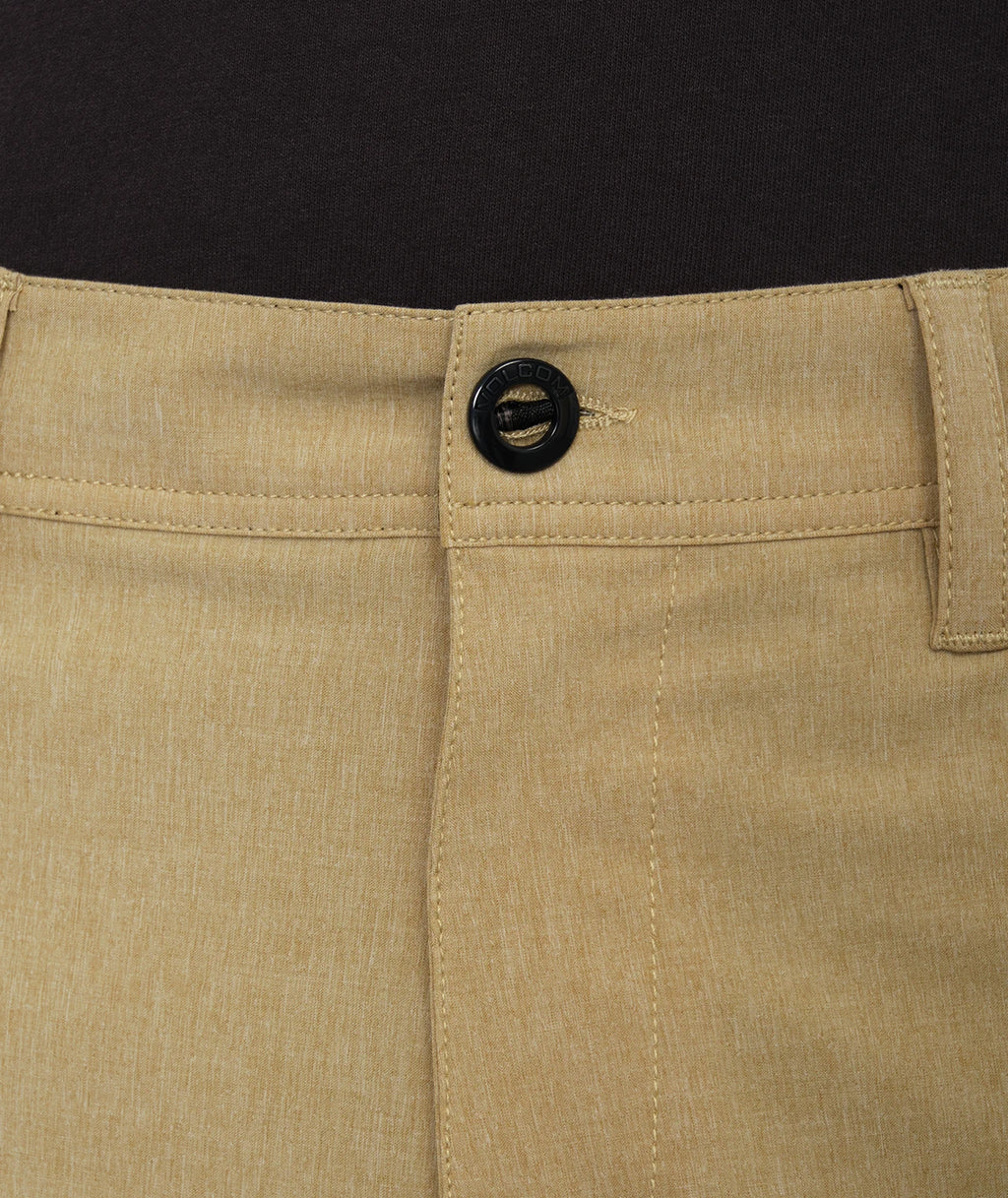 Volcom Frickin Cross Shred Static 20 hybrid short hombre detail 6 | Dark Khaki