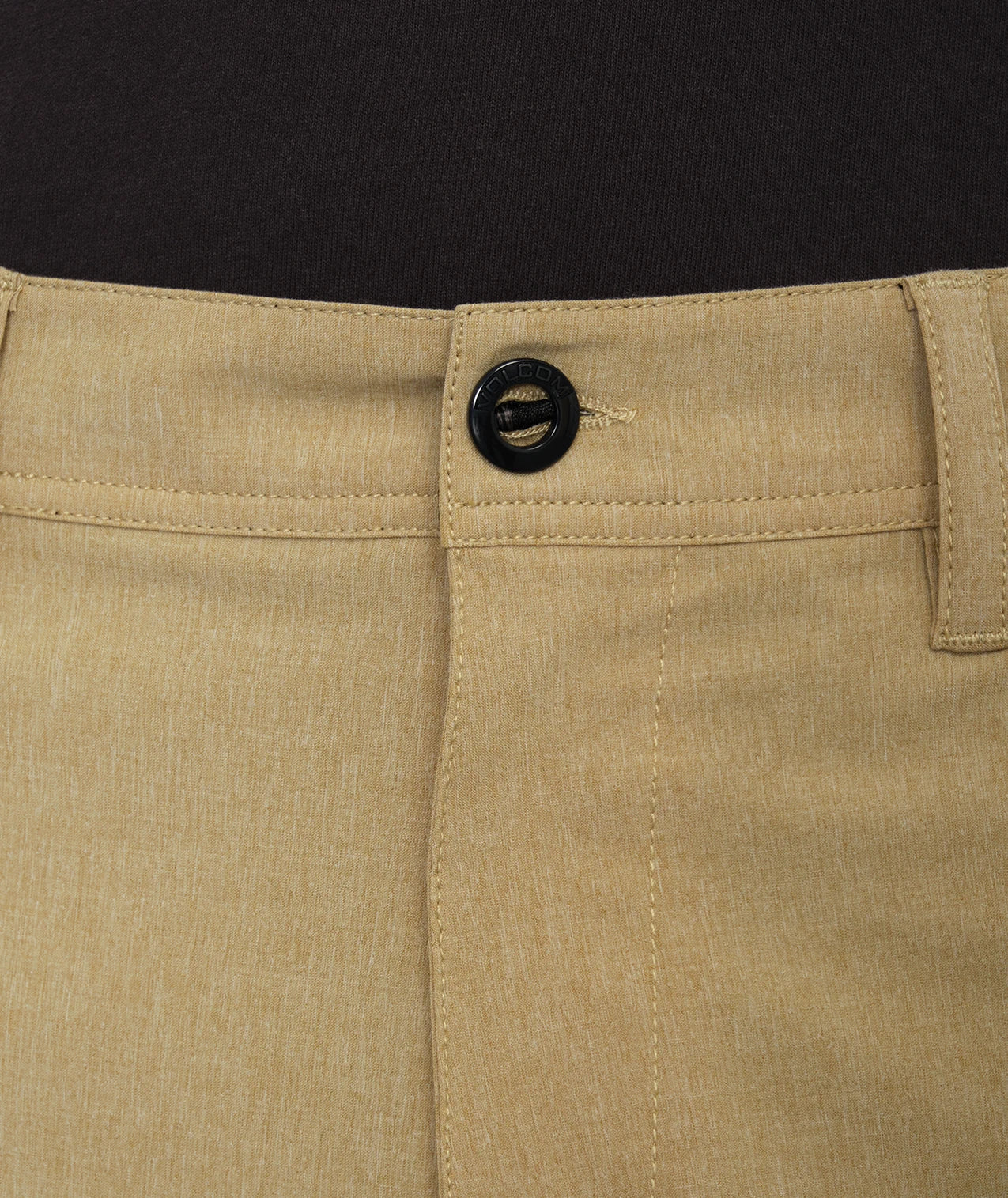 Volcom Frickin Cross Shred Static 20 hybrid short hombre detail 6 | Dark Khaki