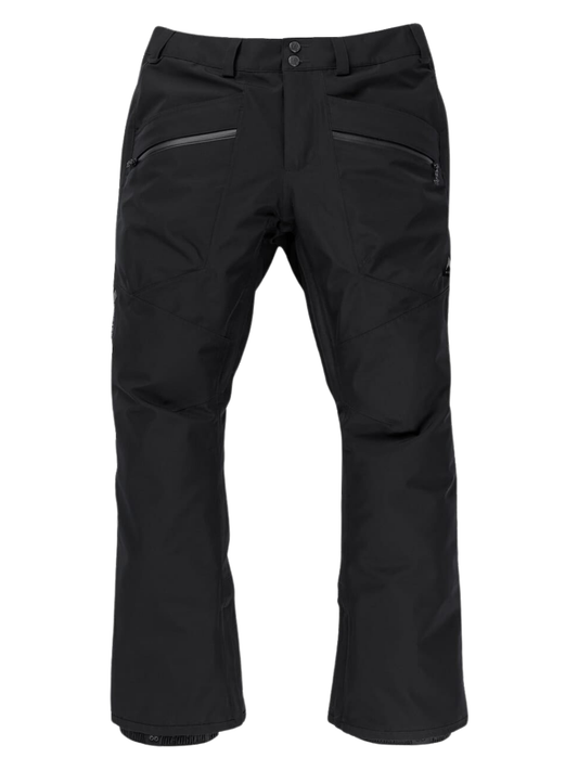 Calças de snowboard masculinas | Calça de snowboard Burton Gore Vent - True Black