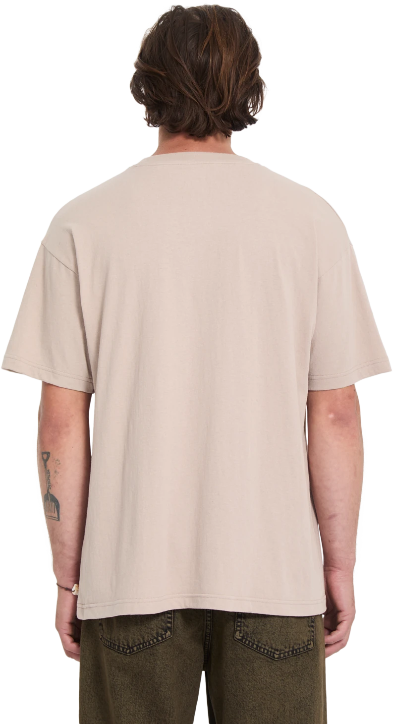 Volcom VOLCOM STONE LSE SST camiseta manga corta hombre detail 1 | Bark Brown