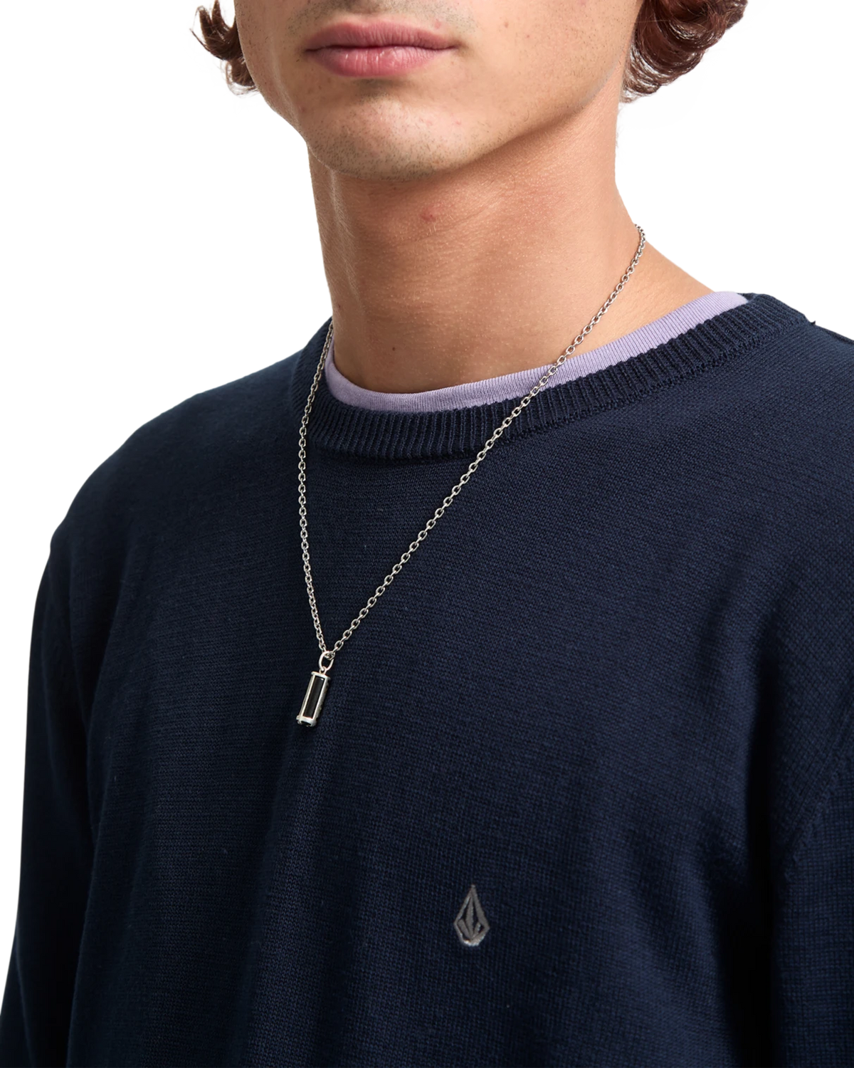 Volcom Uperstand jersey hombre detail 2 | Navy
