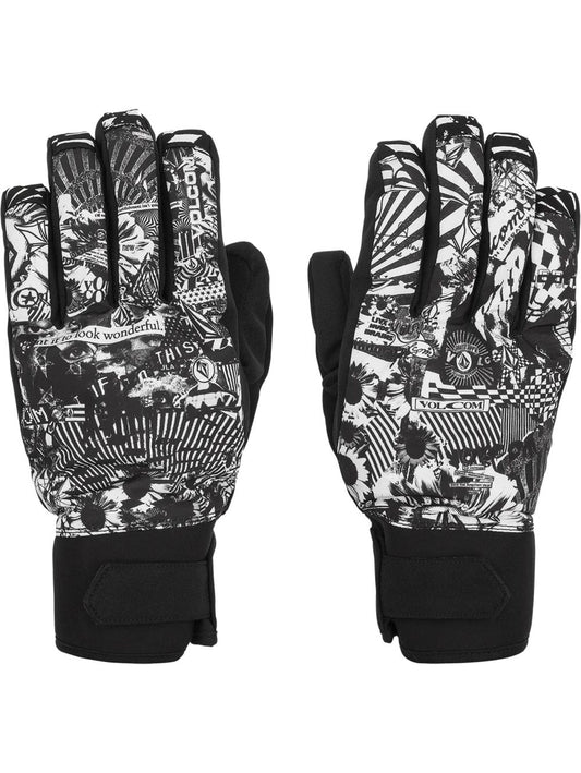 Guantes snowboard Volcom V.CO Nyle Glove - Black White