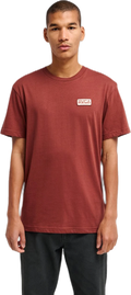 Rvca Old West Camiseta de manga corta camiseta manga corta hombre | Rojo