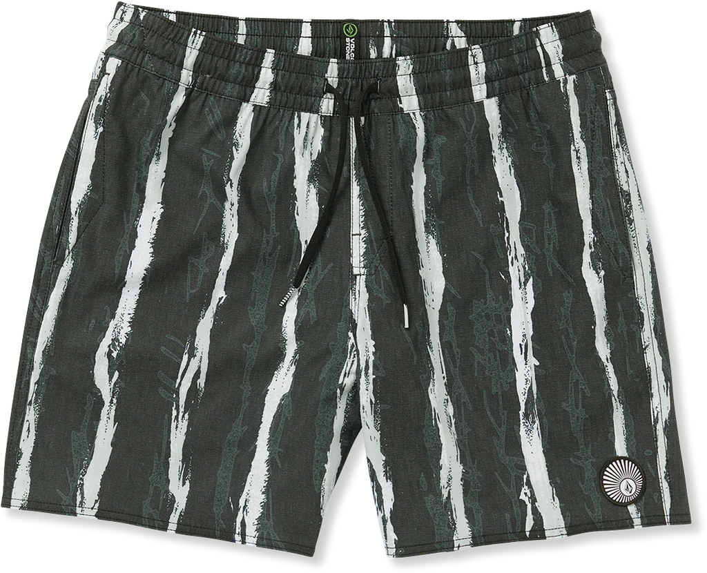 Volcom V Ent Hockey Dad Trunk 17 trajes de baño hombre | Black