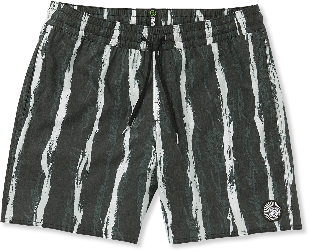 Volcom V Ent Hockey Dad Trunk 17 trajes de baño hombre | Black