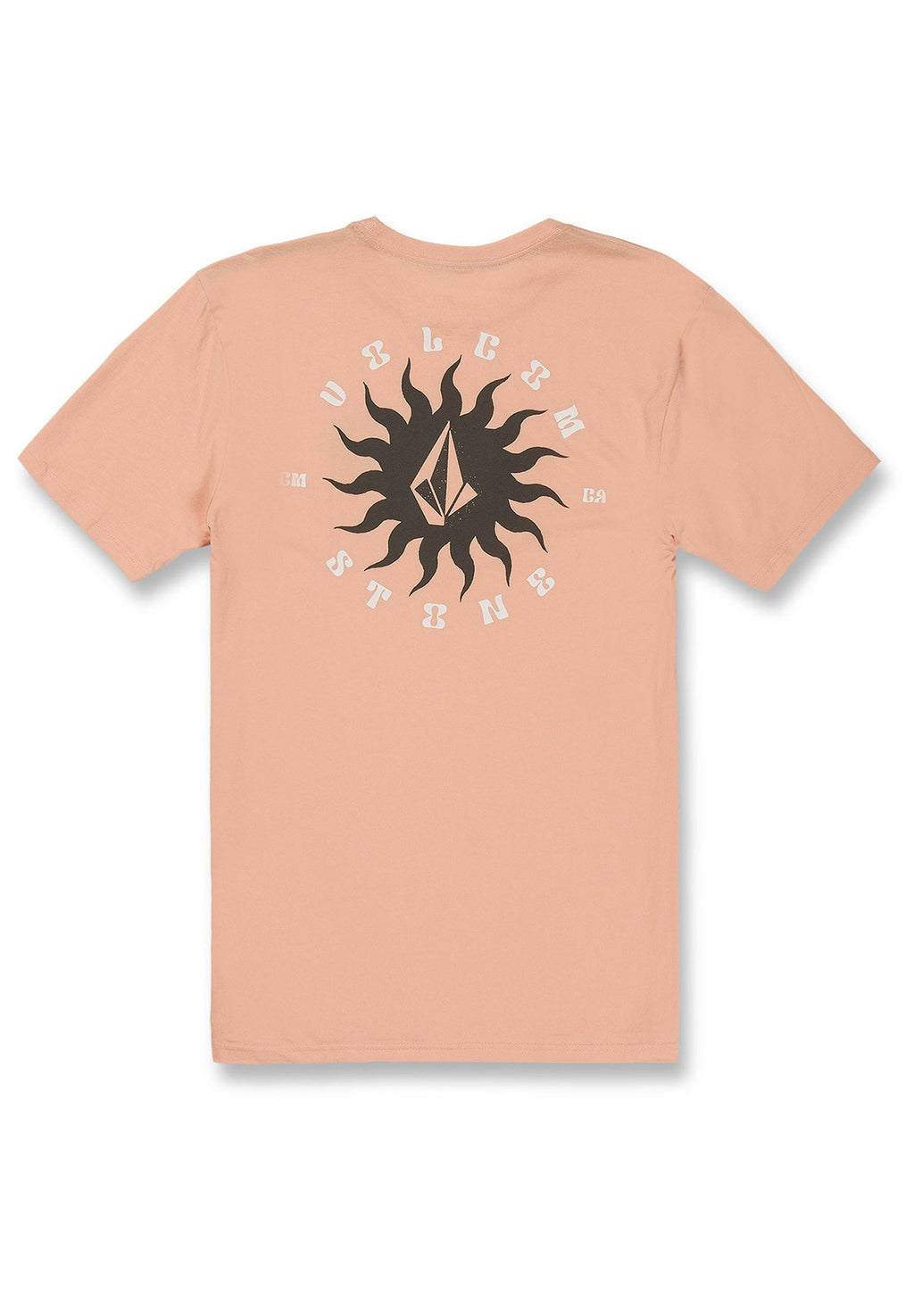 T-shirt a maniche corte Volcom Farm to Yarn Rayz - Arancione estivo