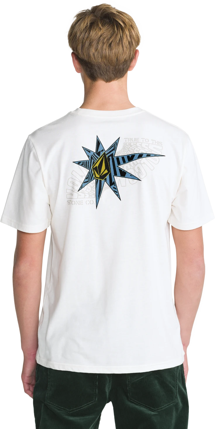 Volcom OP BLAST SST camiseta manga corta hombre detail 1 | White